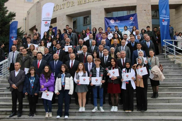 Kayseri’ye TÜBİTAK’tan ödül yağdı
