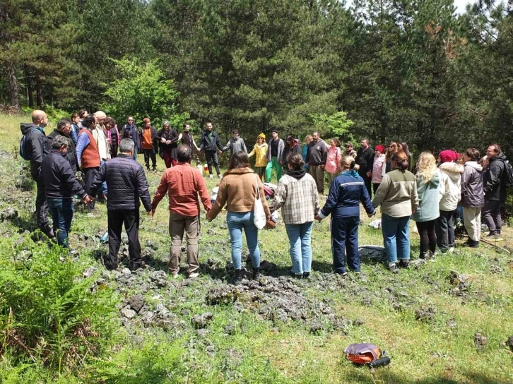 Kazdağları’nda Bitki Hakları Manifestosu okudular
