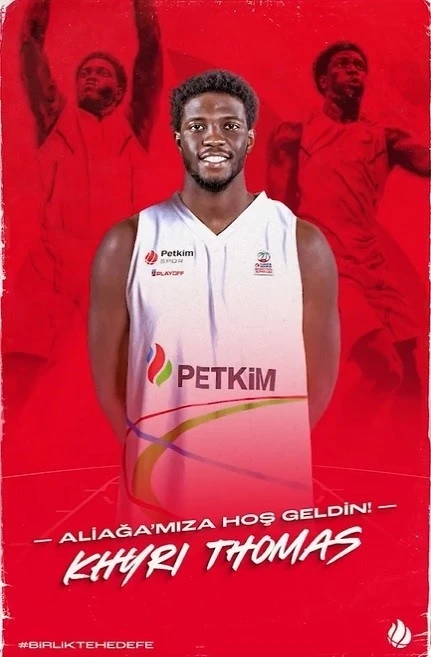 Khyri Thomas, resmen Petkimspor’da
