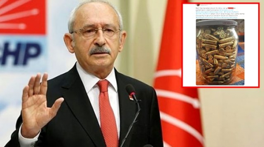 Kılıçdaroğlu mermili tehdit için...