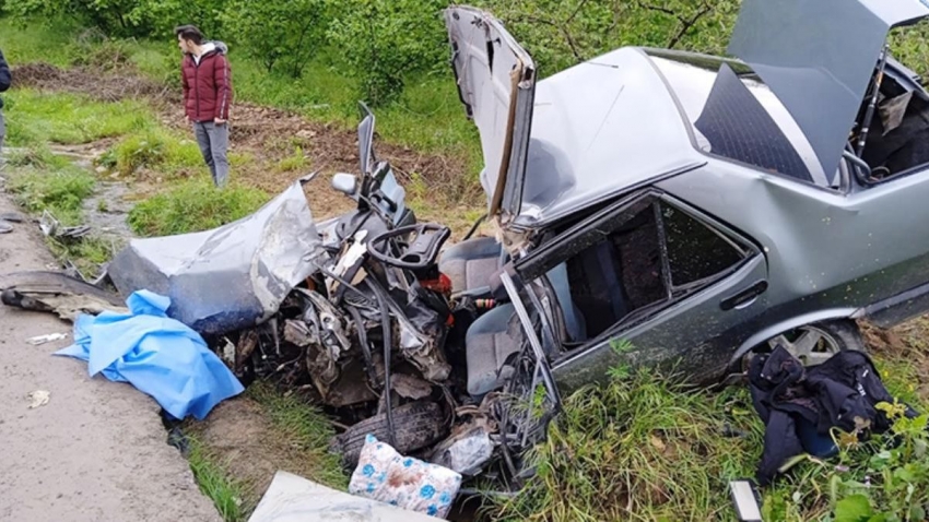 Kızını doktora götürmek için yola çıkan baba, trafik kazası sonucu yaşamını yitirdi