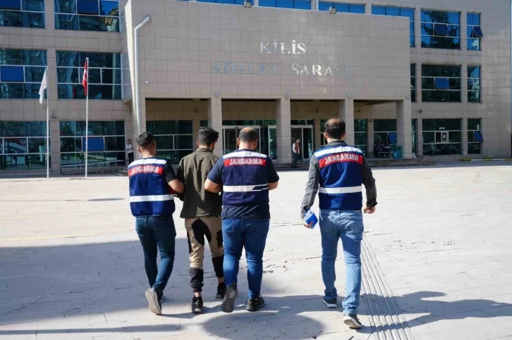 Kilis’te terör operasyonunda yakalanan zanlı tutuklandı
