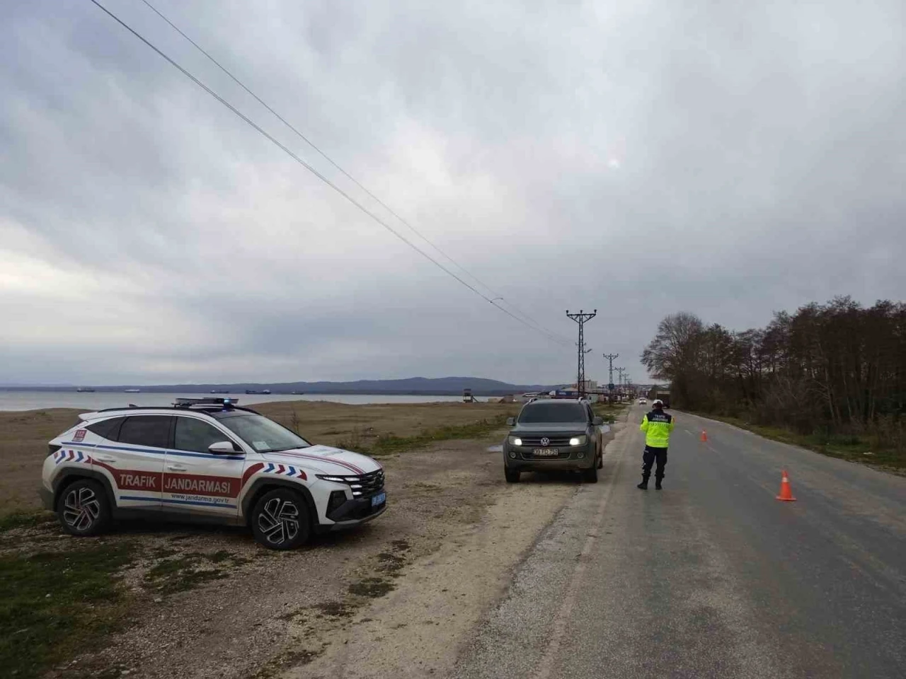 Kırklareli’nde 99 araç trafikten men edildi
