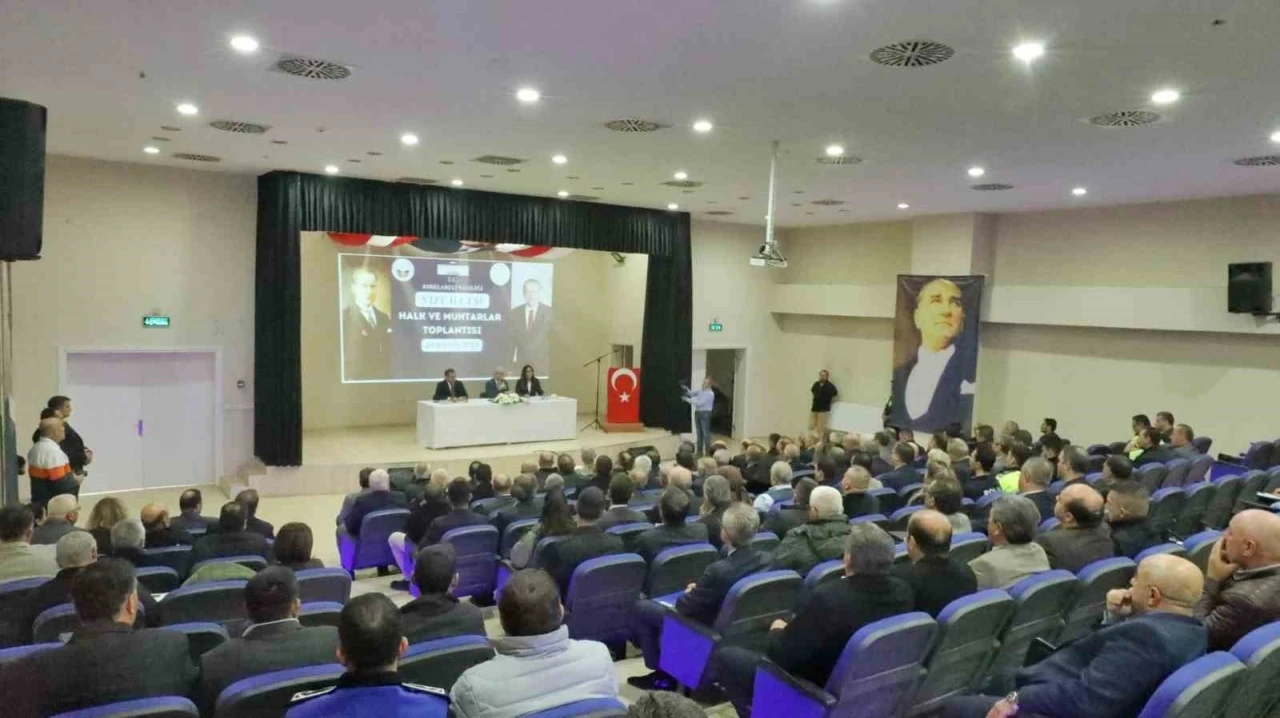 Kırklareli’nde muhtarlar toplantısı yapıldı
