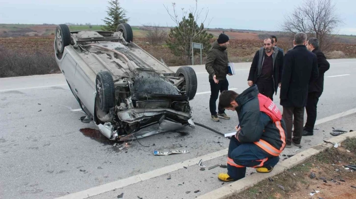 Kırklareli’nde otomobiller çarpıştı: 3 yaralı
