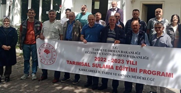 Kırklareli’nde tasarruflu su kullanımı eğitimi
