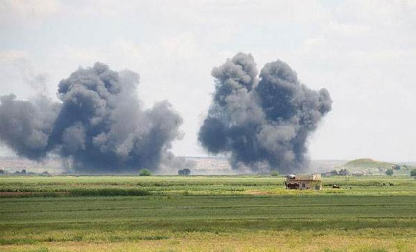 Koalisyon güçleri IŞİD depolarını bombaladı!