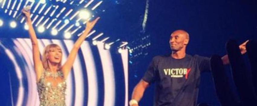 Kobe'den Taylor Swift'e sahnede sürpriz