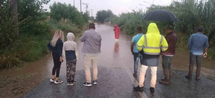 Koçarlı-Söke karayolu ulaşıma kapandı
