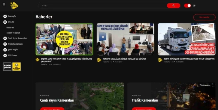 Konya BüyükşehirTV yeni yüzüyle hizmet veriyor
