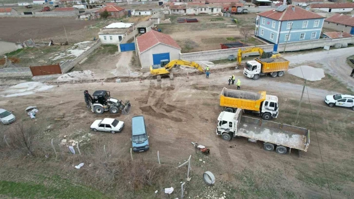 Konya’da altyapı yatırımları devam ediyor
