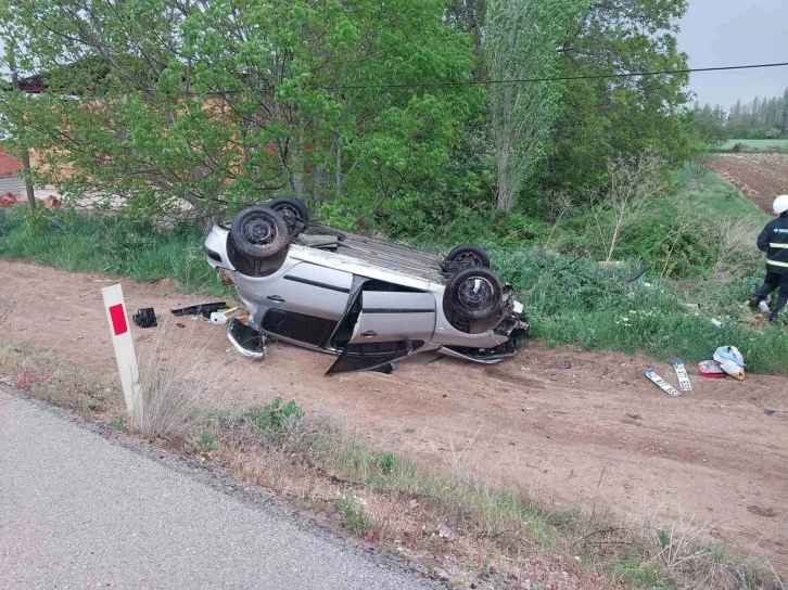 Konya’da iki ayrı trafik kazası: 3 yaralı
