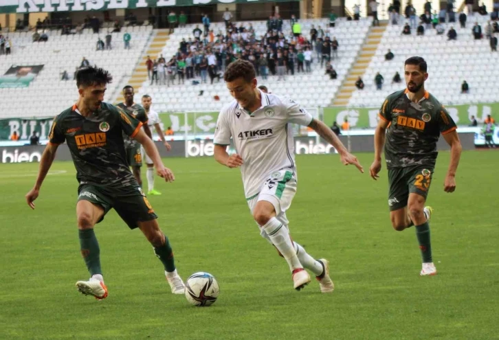 Konyaspor ile Alanyaspor 16. randevuda