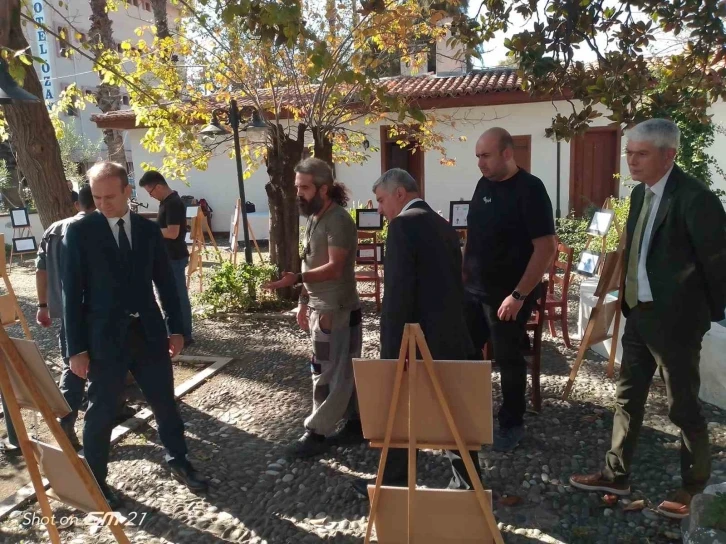 Köyceğiz’de açılan ‘Depremin Çocuk Sesi’ isimli resim sergisi duygulandırdı
