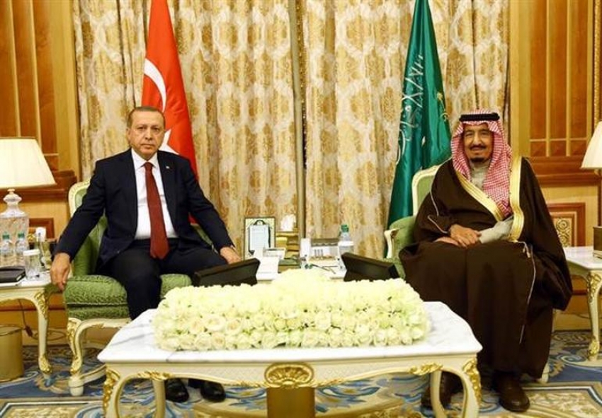 Cumhurbaşkanı Erdoğan Suudi Arabistan'da