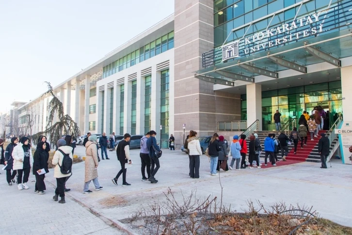 KTO Karatay Üniversitesi’nde ücretsiz deneme sınavı ile YKS provası yapıldı
