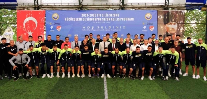 Küçükçekmece Sinopspor, sezonu törenle açtı
