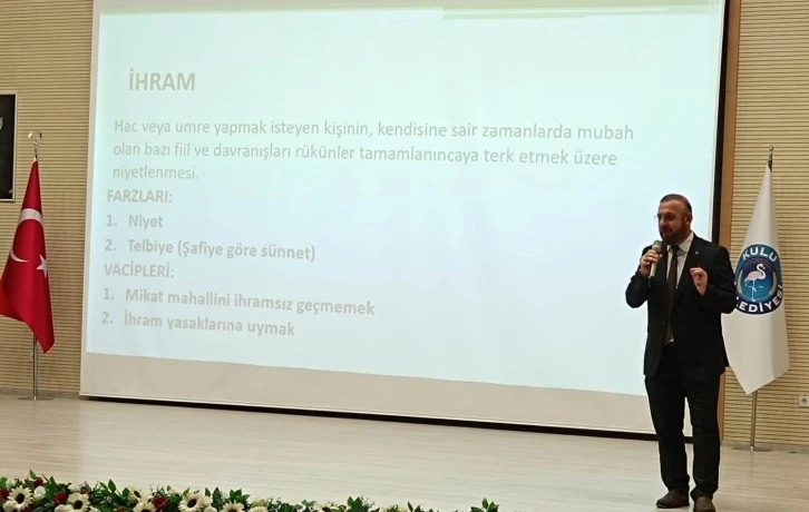 Kulu’da hacı adaylarına seminer
