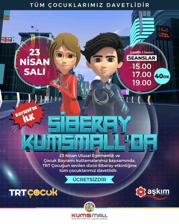 KUMSMALL’dam çocuklara özel 23 Nisan hediyesi
