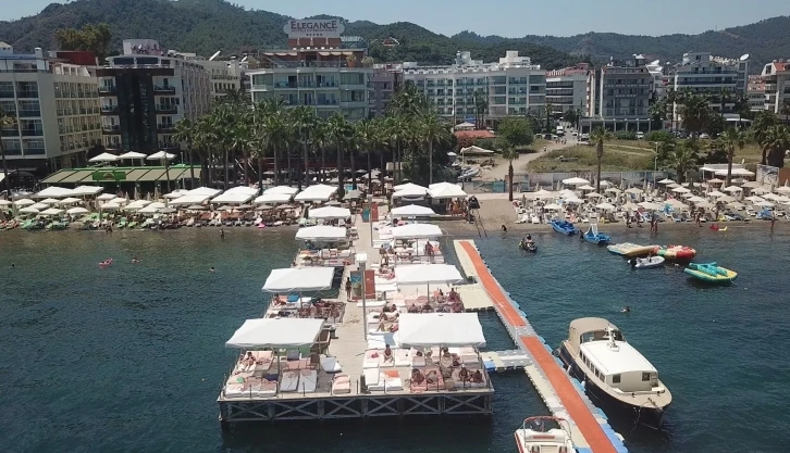 Kurban Bayramı öncesi Marmaris otellerinde yoğunluk başladı
