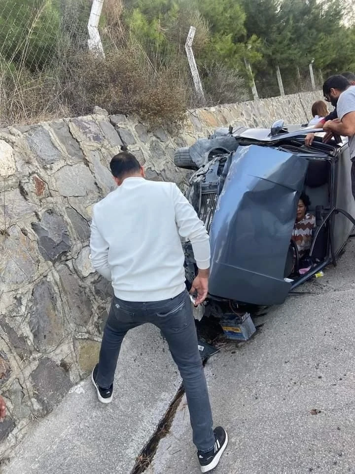 Kuşadası’nda trafik kazası: 1 yaralı
