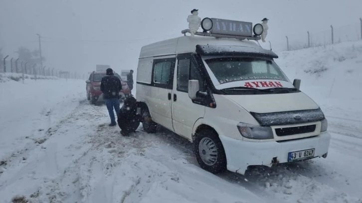 Kütahya’da Domaniç Dağ Yolu kara teslim
