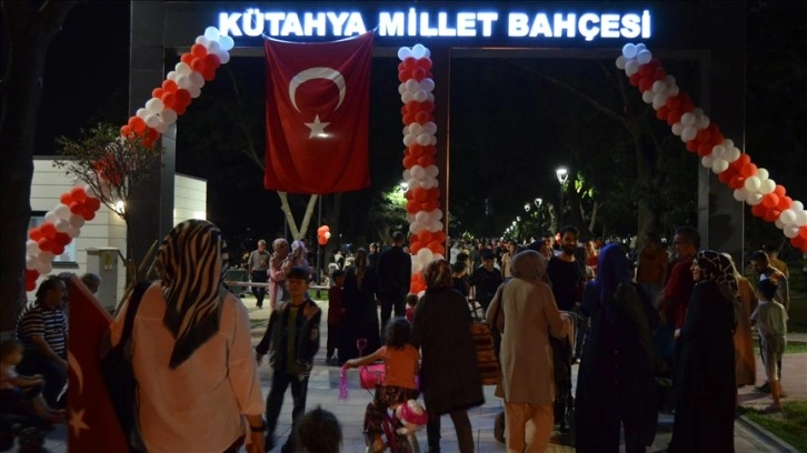 Kütahya Millet Bahçesi'nin açılışı yapıldı