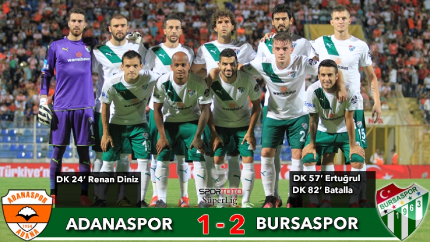 Bursaspor sezona 3 puanla başladı