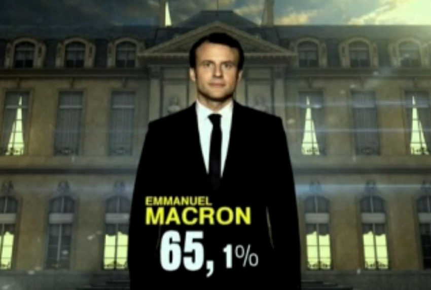  Emmanuel Macron Cumhurbaşkanı seçildi.