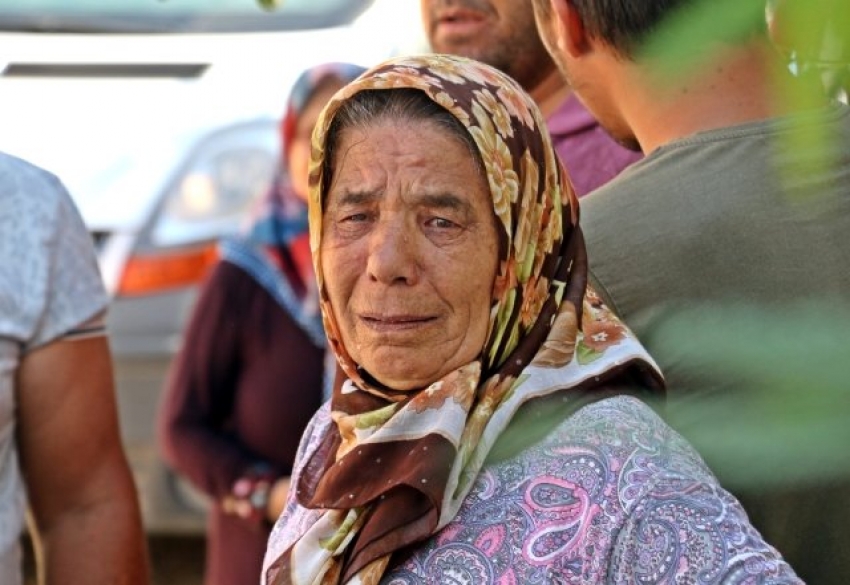 Bir annenin çaresiz bakışları