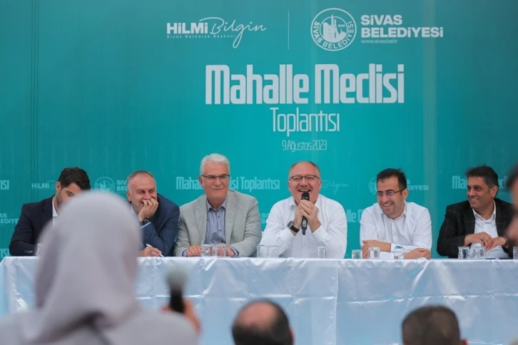 Mahalle Meclisi Mevlana’da toplandı
