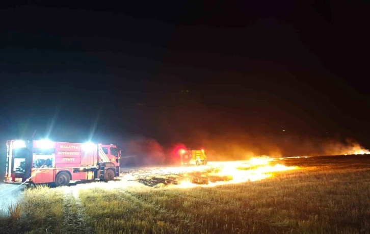 Malatya’da korkutan yangılar
