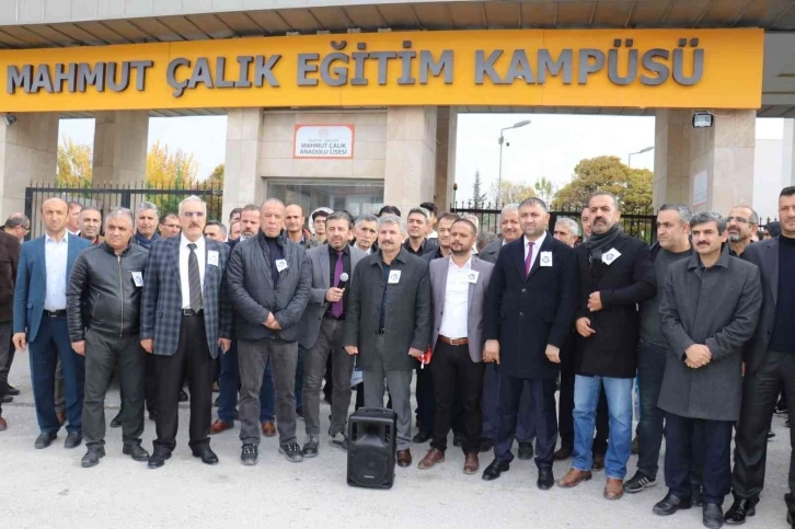 Malatya’da öğretmene yapılan şiddete kınama
