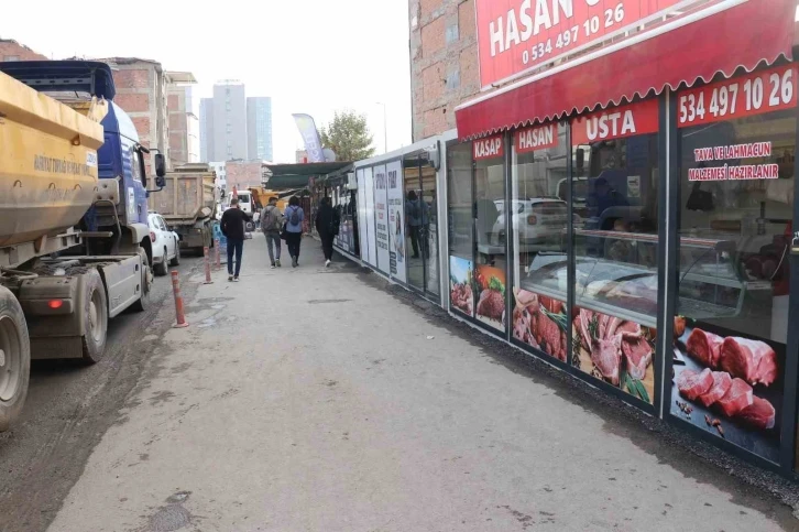 Malatya şehir merkezinde şantiye alanı genişliyor
