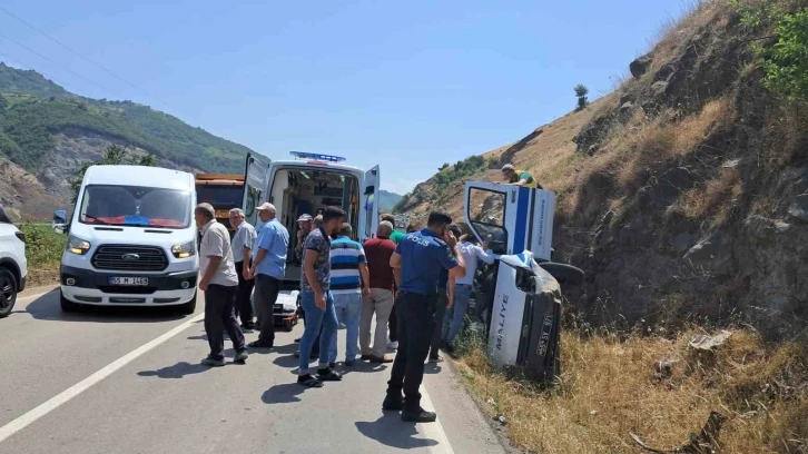 Maliye aracı kaza yaptı: 1 ölü
