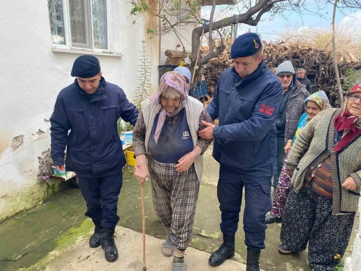 Manisa’da kayıp yaşlı kadından iyi haber: Jandarma ekipleri buldu
