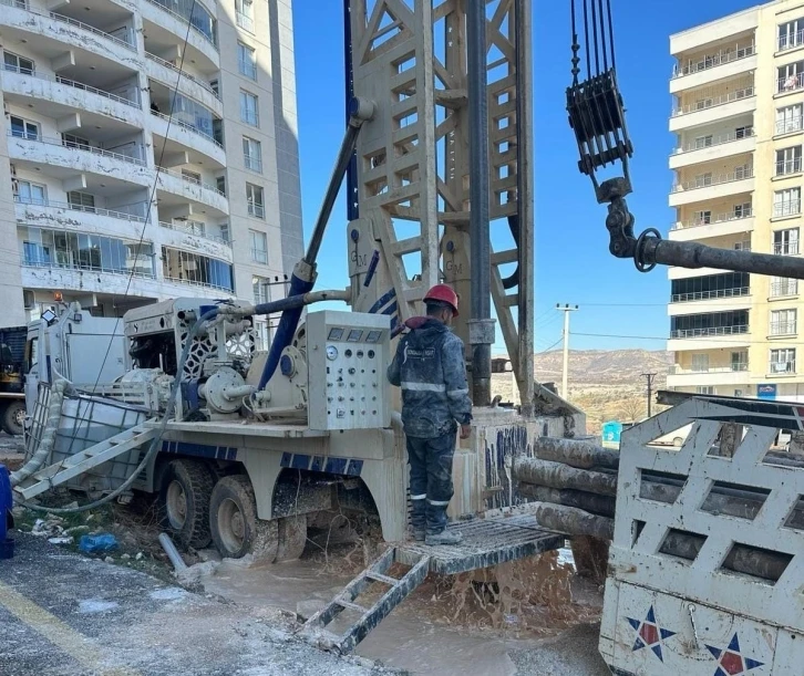 Mardin’de içme suyu çalışmaları devam ediyor
