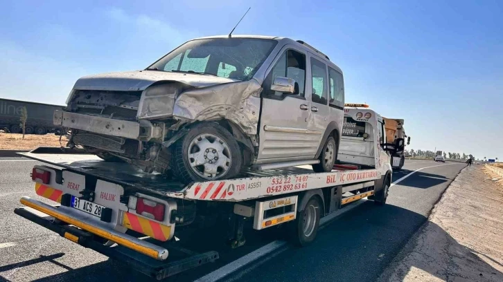 Mardin’de zincirleme trafik kazası: 6 yaralı
