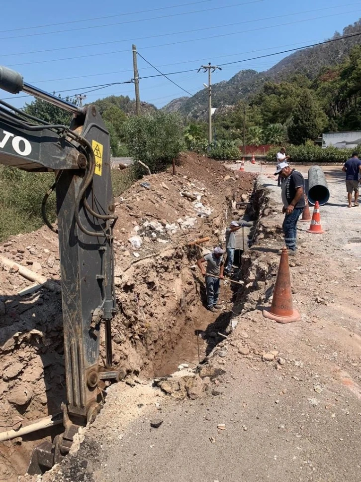 Marmaris Belediyesi su baskınlarının önüne geçecek
