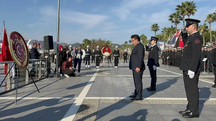 Marmaris’te Çanakkale Şehitleri unutulmadı
