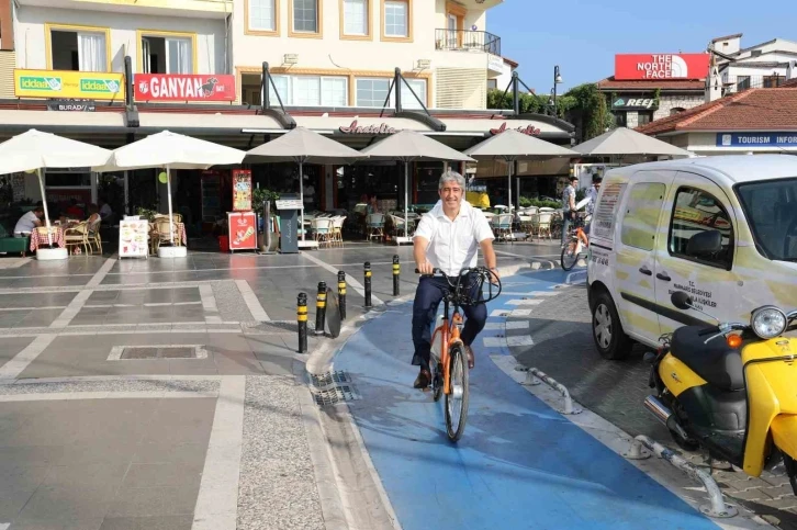 Marmaris’teki bisiklet sistemini 5 yılda 116 bin kişi kullandı
