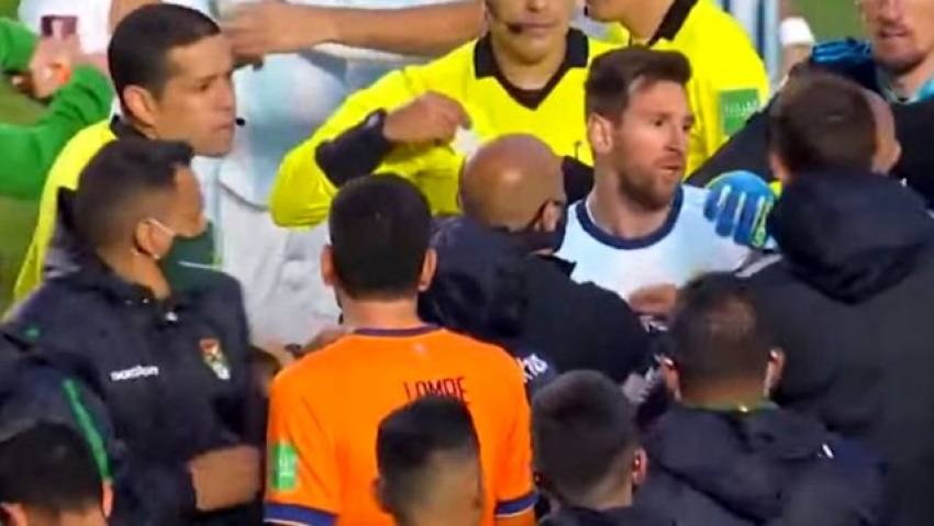 Messi'den küfürler...