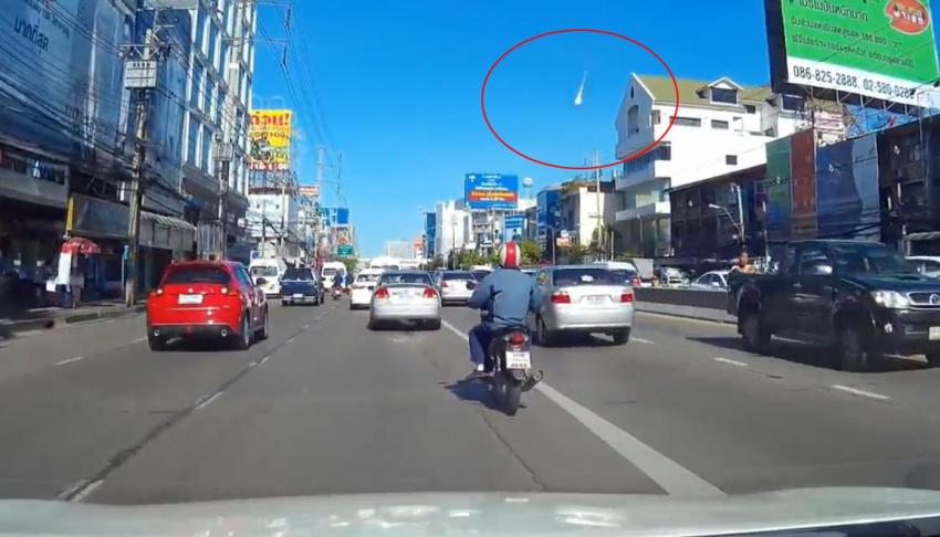 Bangkok'ta meteor süprizi