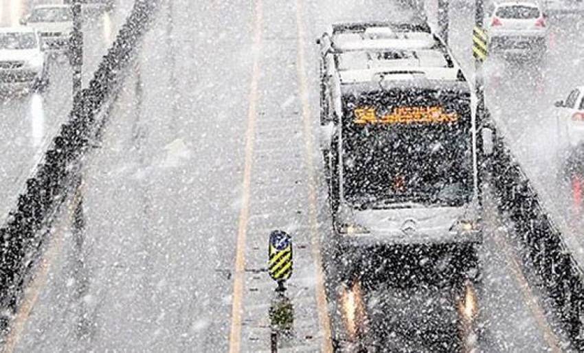 Meteoroloji bugün için uyardı! Kar ne zaman geliyor