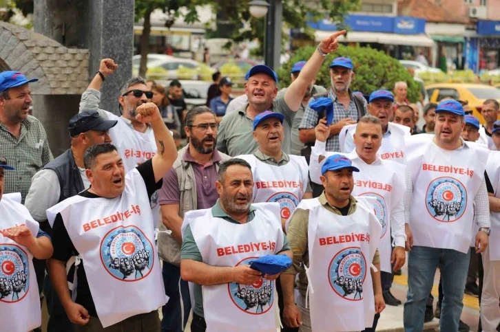 Menderes Belediyesi işçileri grev kararı aldı
