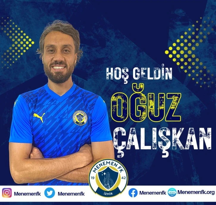 Menemen FK, Oğuz Çalışkan’ı kadrosuna kattı
