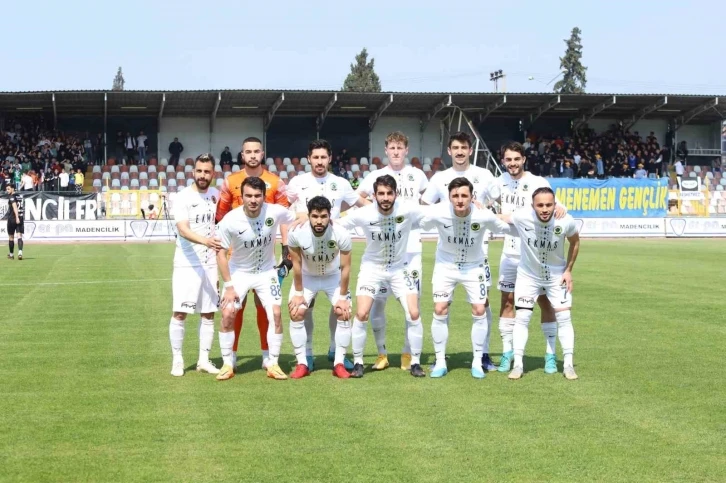 Menemenspor, alt sıralardan kurtulamıyor
