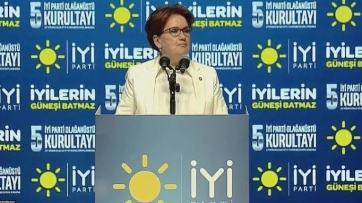 Meral Akşener'in veda konuşması 19 dakika sürdü