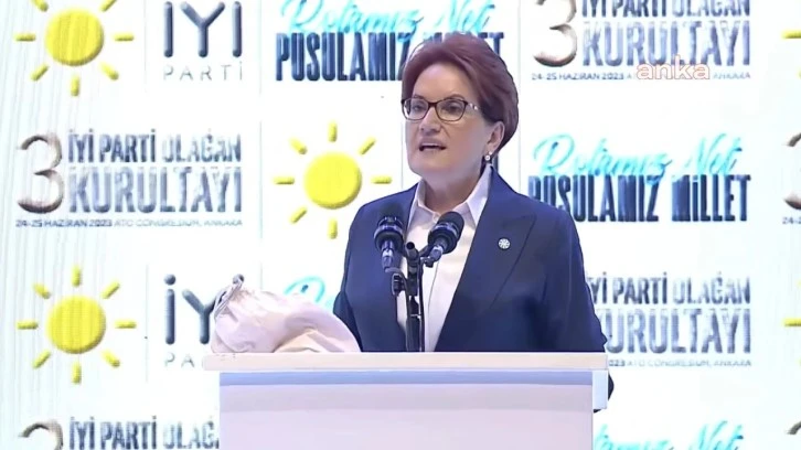 Meral Akşener İYİ Parti'nin yeniden genel başkanı oldu 