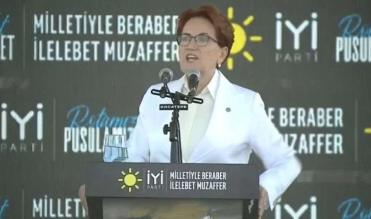 Meral Akşener: Türk Milletinden özür diliyorum